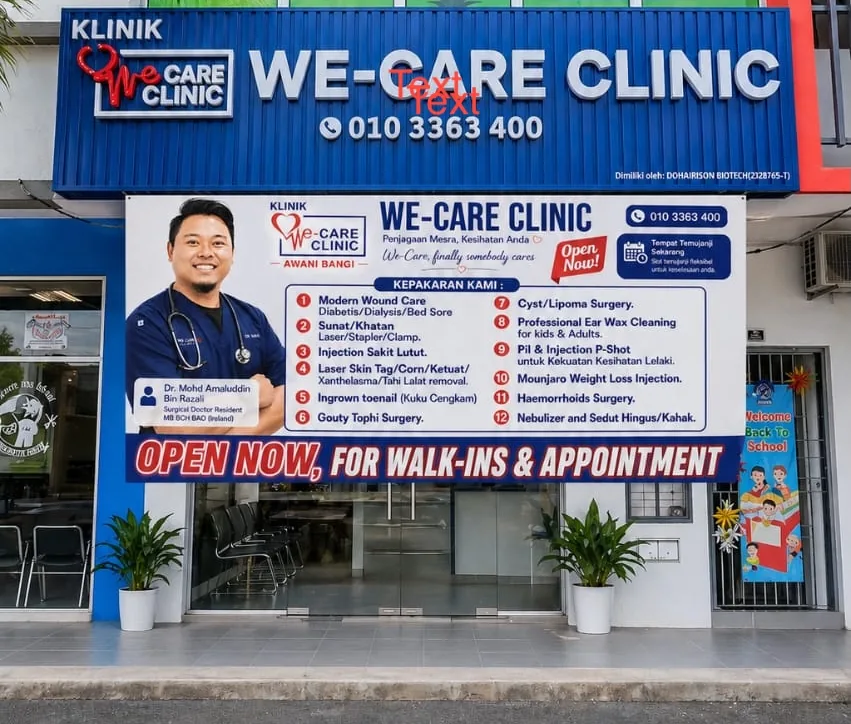 Klinik WeCare Bangi clinic exterior